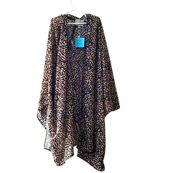 ❤️NWT❤️Sheer leopard print cover - Picture 1 of 5